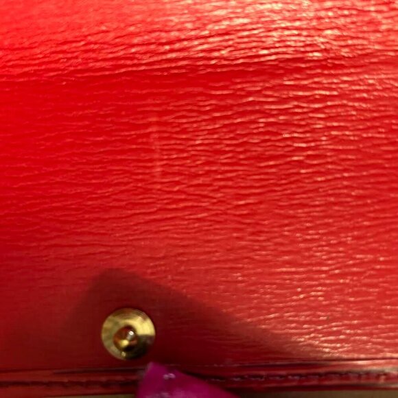 Louis Vuitton Fiery Red Epi Leather Key Wallet EUC - Picture 9 of 14